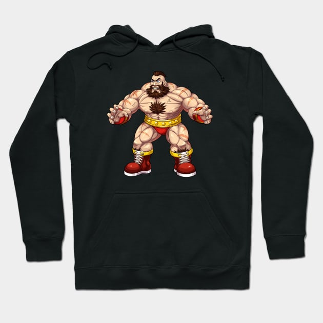 Zangief Hoodie by BEU BEU